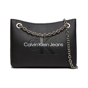 Torebka Calvin Klein matowa w młodzieżowym stylu średnia
