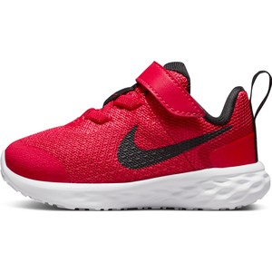 Czerwone buciki niemowlęce Nike na rzepy