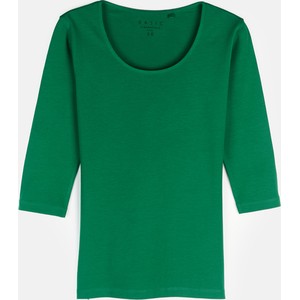 Zielona bluzka Gate w stylu casual z bawełny