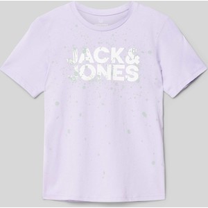 Koszulka dziecięca Jack & Jones z bawełny