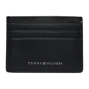 Tommy Hilfiger Etui na karty kredytowe Th Spw Leather Cc Holder AM0AM11845 Czarny