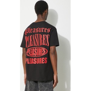 T-shirt Pleasures z krótkim rękawem w młodzieżowym stylu z nadrukiem