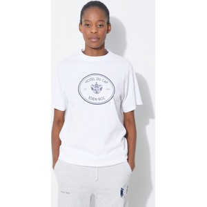 T-shirt Sporty & Rich z bawełny w młodzieżowym stylu z nadrukiem
