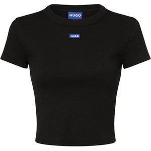 Czarny t-shirt Hugo Blue