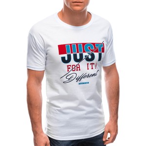 T-shirt Edoti w młodzieżowym stylu z krótkim rękawem