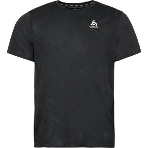 Czarny t-shirt ODLO z krótkim rękawem