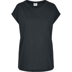 Czarny t-shirt Emp z bawełny w stylu casual