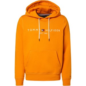 Pomarańczowa bluza Tommy Hilfiger w młodzieżowym stylu