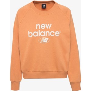 Pomarańczowa bluza New Balance w sportowym stylu