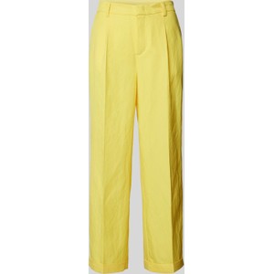 Żółte spodnie Peek&Cloppenburg w stylu retro