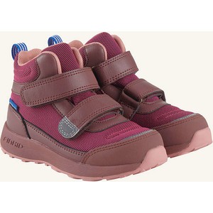 Różowe buty trekkingowe dziecięce Finkid na rzepy