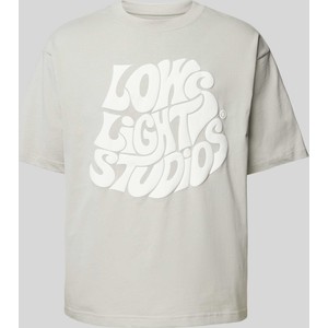 T-shirt Low Lights Studios z bawełny z krótkim rękawem
