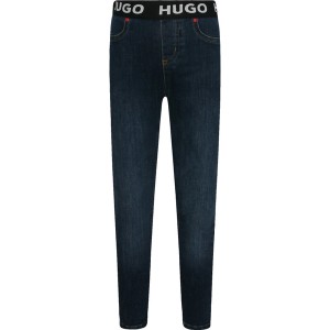 Czarne spodnie dziecięce Hugo Kids