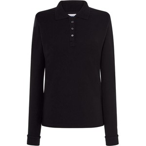 Czarna bluzka JK Collection z dekoltem w kształcie litery v w stylu casual lakierowane