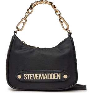 Czarna torebka Steve Madden w młodzieżowym stylu matowa średnia