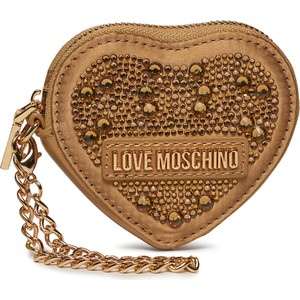 Złoty portfel Love Moschino