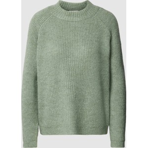 Zielony sweter Only z dzianiny w stylu casual