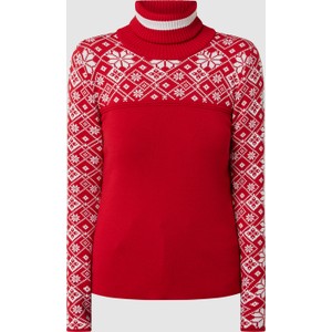 Sweter Dale of Norway z wełny w stylu casual w bożonarodzeniowy wzór