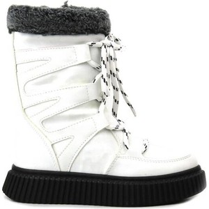 Buty dziecięce zimowe Navy Dot dla dziewczynek