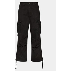 Czarne spodnie Bdg Urban Outfitters w stylu casual