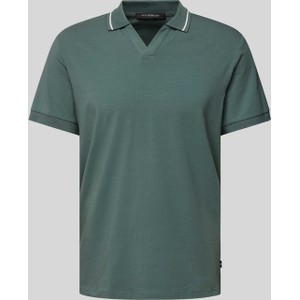 Zielona koszulka polo Roy Robson z krótkim rękawem w stylu casual