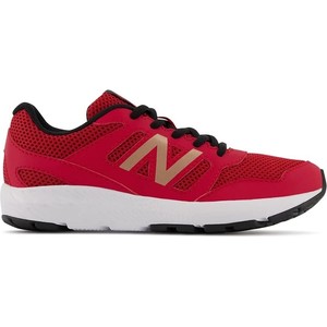 Czerwone buty sportowe dziecięce New Balance sznurowane
