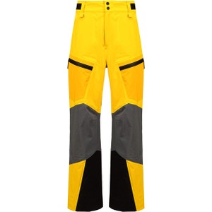Żółte spodnie Peak performance w sportowym stylu