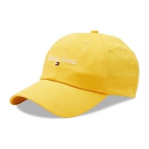 Żółta czapka Tommy Jeans