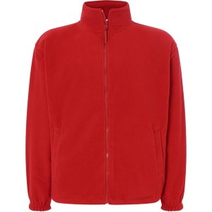 Czerwona bluza JK Collection z polaru w stylu casual
