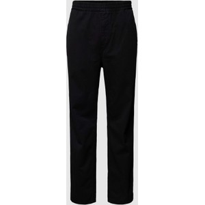 Czarne spodnie Carhartt WIP z dresówki w sportowym stylu