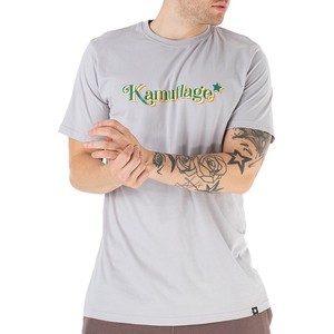 T-shirt Kamuflage z bawełny z krótkim rękawem