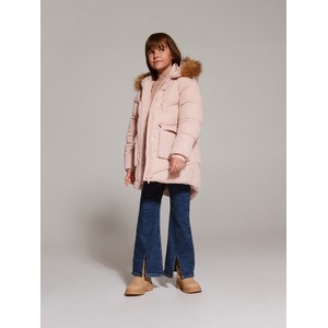 Różowy płaszcz dziecięcy Reserved