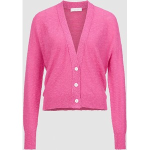 Różowy sweter Rich & Royal w stylu casual z bawełny