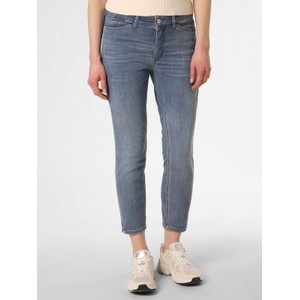 Granatowe jeansy MAC z bawełny