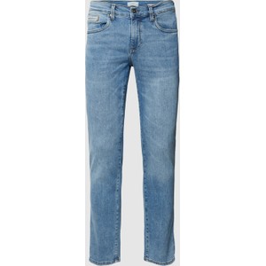 Niebieskie jeansy McNeal w street stylu z bawełny