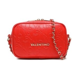 Czerwona torebka Valentino mała matowa na ramię