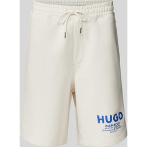 Spodenki Hugo Blue w sportowym stylu z bawełny