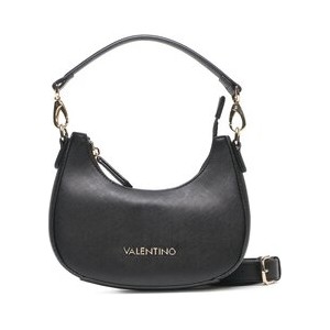 Czarna torebka Valentino matowa średnia na ramię