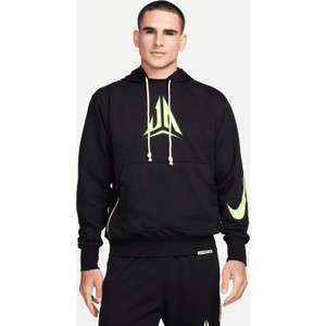 Czarna bluza Nike w sportowym stylu z bawełny