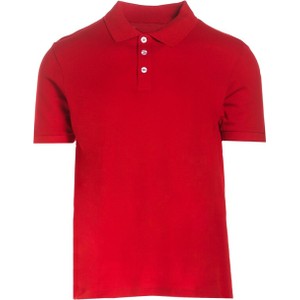 Czerwona koszulka polo born2be