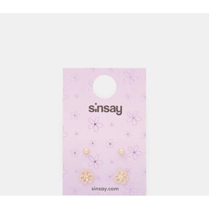 Sinsay - Kolczyki 2 pack - złoty