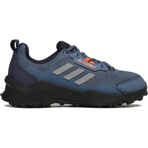 Granatowe buty trekkingowe Adidas sznurowane