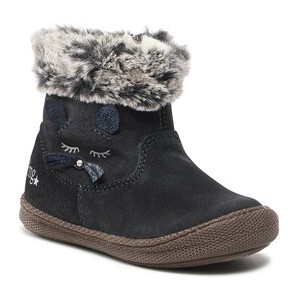 Granatowe buty dziecięce zimowe Primigi