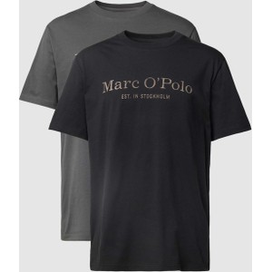 T-shirt Marc O'Polo z krótkim rękawem w młodzieżowym stylu z bawełny