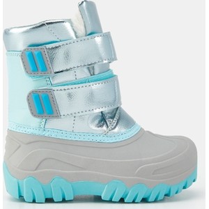 Niebieskie buty dziecięce zimowe Sinsay na rzepy