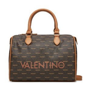 Brązowa torebka Valentino do ręki średnia