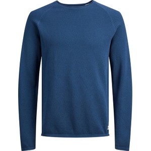 Niebieski sweter Jack & Jones w stylu casual