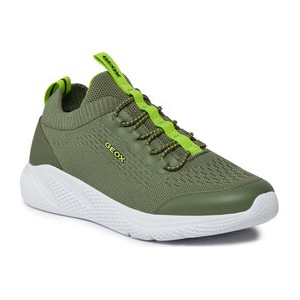 Zielone buty sportowe dziecięce Geox