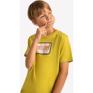 Koszulka dziecięca Volcano dla chłopców z bawełny