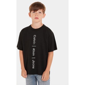 Koszulka dziecięca Calvin Klein dla chłopców z krótkim rękawem